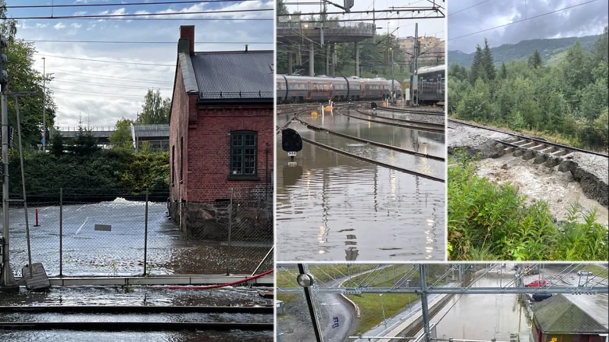 Czerwone alerty powodziowe. Utrudnienia na drogach i na kolei