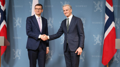 Premier Norwegii z uroczystą wizytą w Polsce. Weźmie udział w otwarciu gazociągu Baltic Pipe