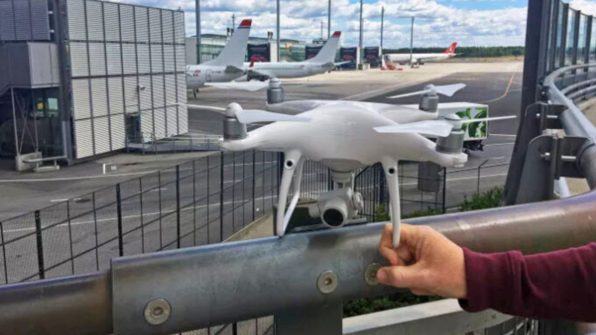 Drony w Kopenhadze i Oslo. Służby szukają sprawców naruszenia przestrzeni powietrznej