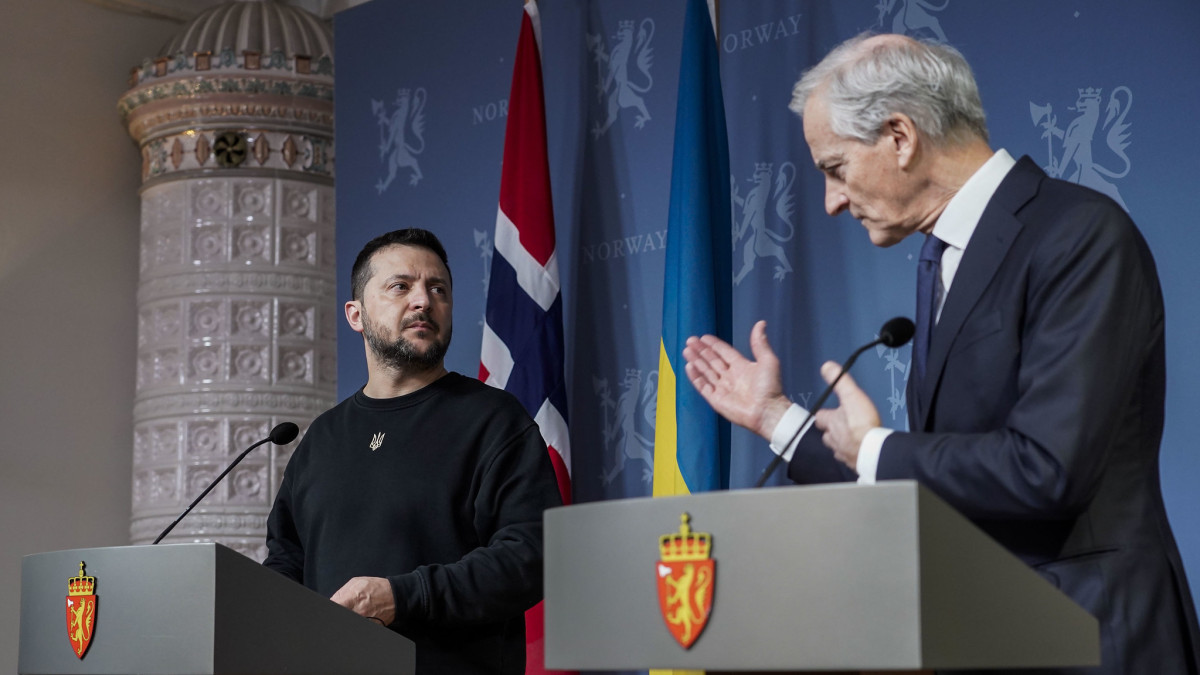 Prezydent Ukrainy odwiedza Norwegię. Zełenski spotka się z premierem Støre