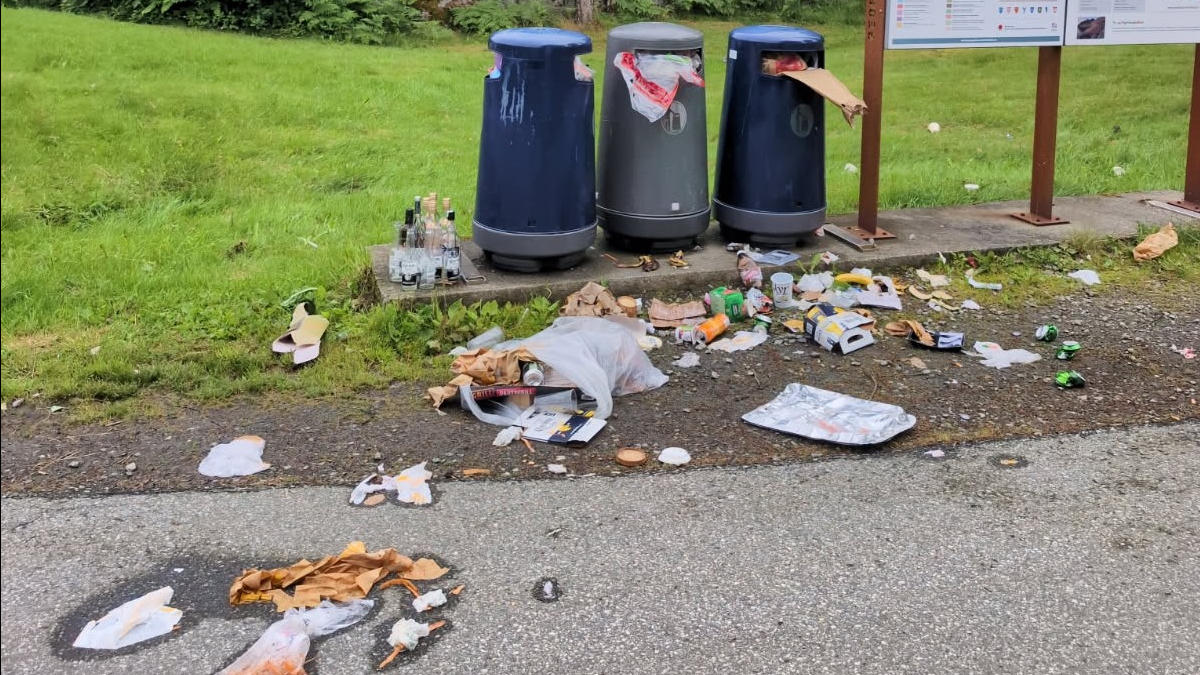 Norweskie miejsce wstydu: podrzucają śmieci, wypróżniają się w krzakach