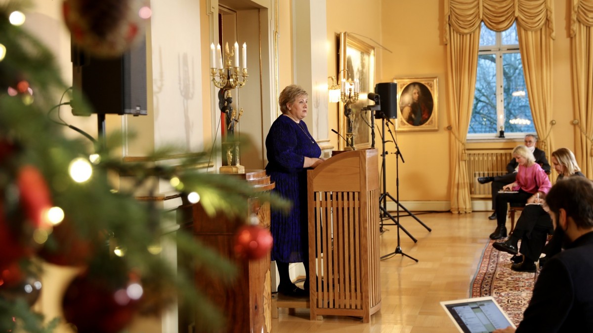 2020 rokiem koronawirusa: Erna Solberg podsumowuje kurs Norwegii 