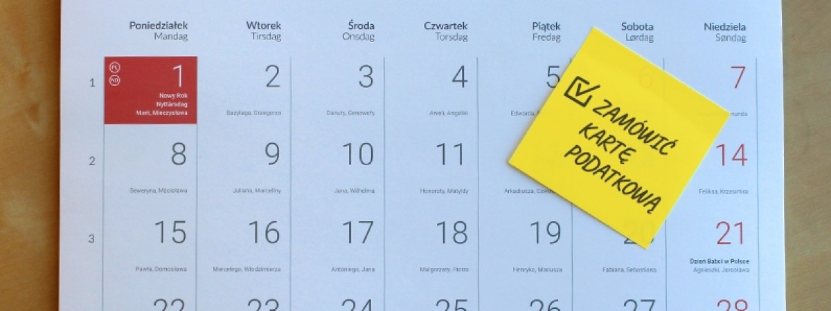 Karta podatkowa w Norwegii