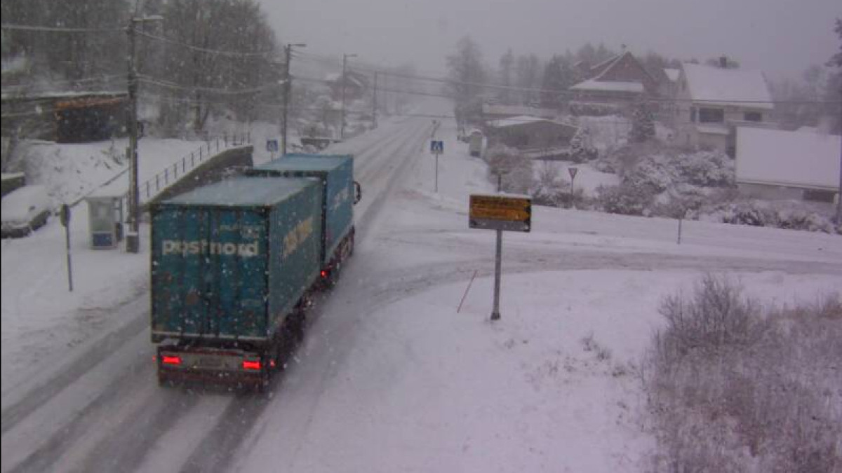 Śnieżny chaos sparaliżował zachód kraju fiordów
