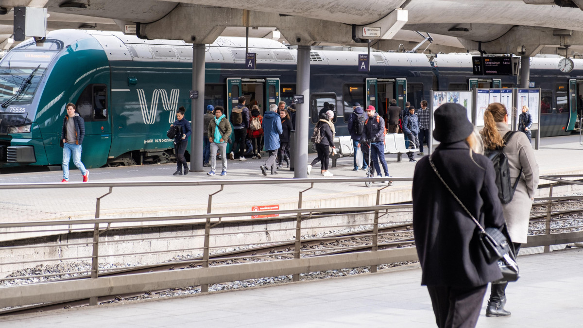 Nowe rozkłady jazdy pociągów w Norwegii. Przybędzie kursów m.in. w święta