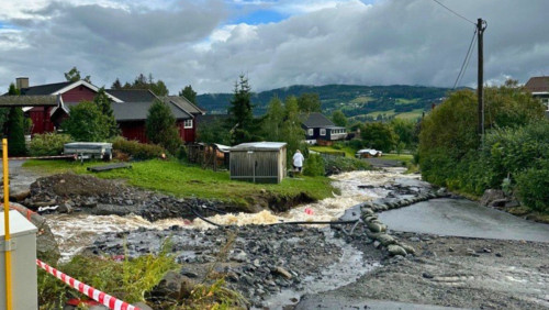 Norwegia szykuje się na pogodową katastrofę. Prognozy mówią o powodziach i osuwiskach