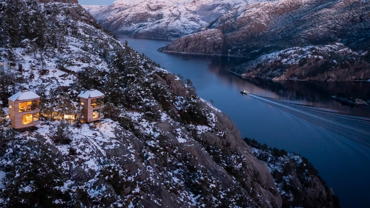 Nocleg z widokiem na fiord. Niezwykłe miejsce jak magnes przyciąga turystów
