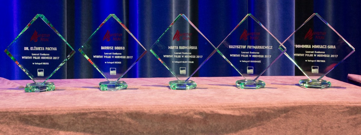Wybitny Polak w Norwegii 2017: poznajcie laureatów [ZDJĘCIA]