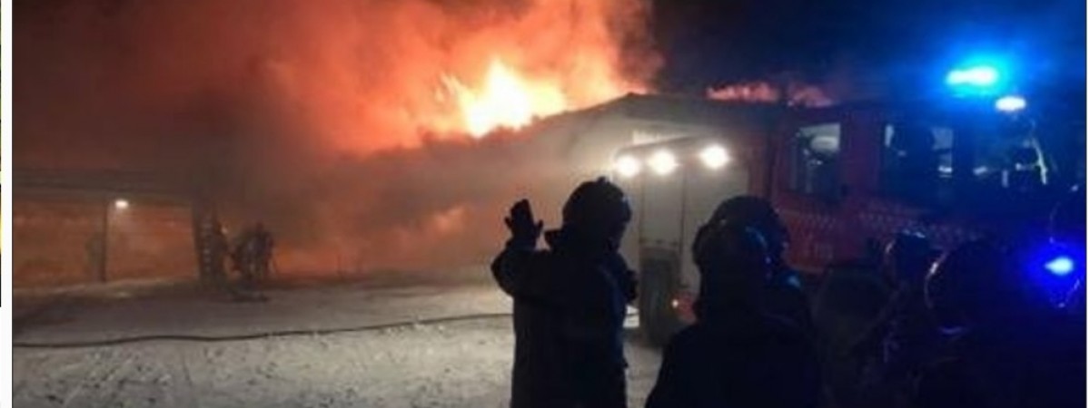 Pożar w szkole w Evenes. Ewakuowano 40 osób