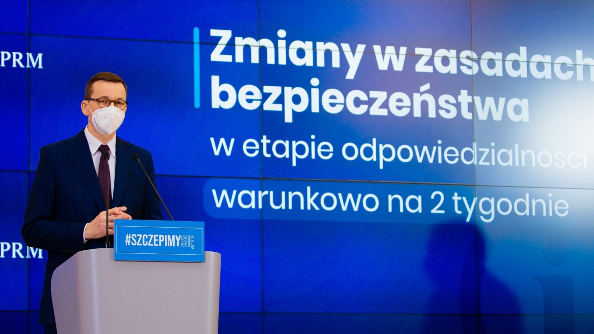 Polska warunkowo łagodzi obostrzenia. To się zmieni