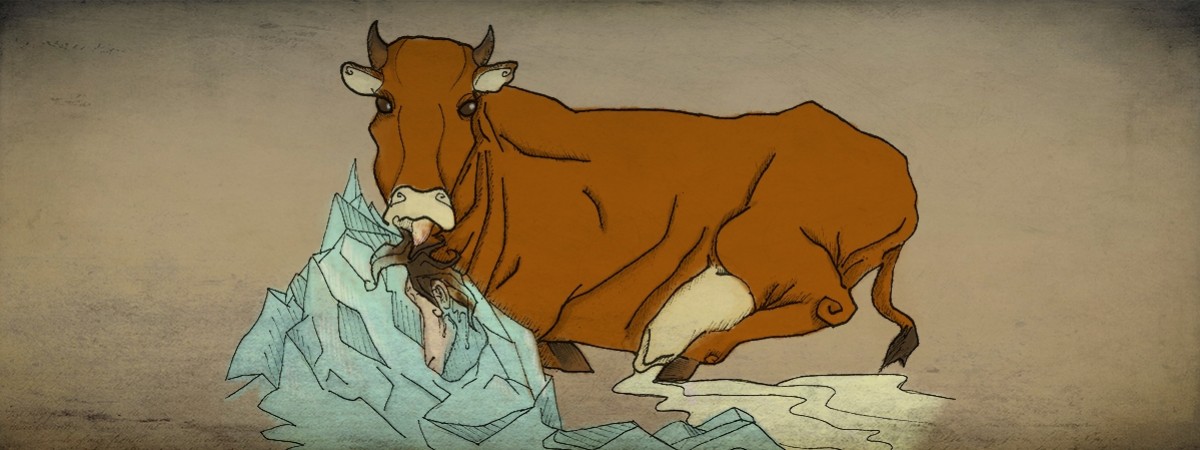 Nordycki zwierzyniec. Audhumbla – prababka Odyna