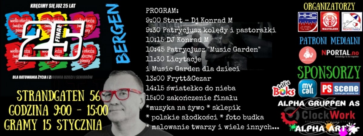 Czy wiecie, że WOŚP gra też w Bergen? 