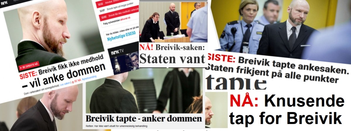 Norwegia nie łamie praw Breivika. Zapadł wyrok