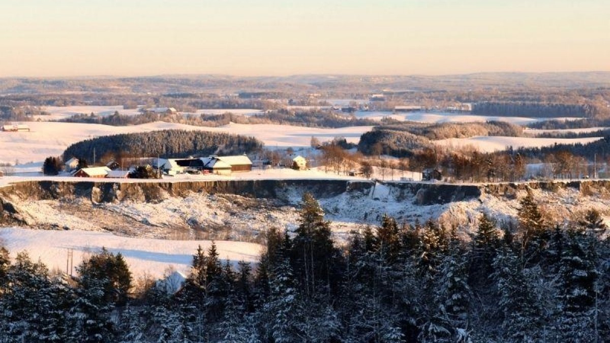 Erozja przyczyną katastrofy w Gjerdrum: domy zbudowano na niestabilnym zboczu