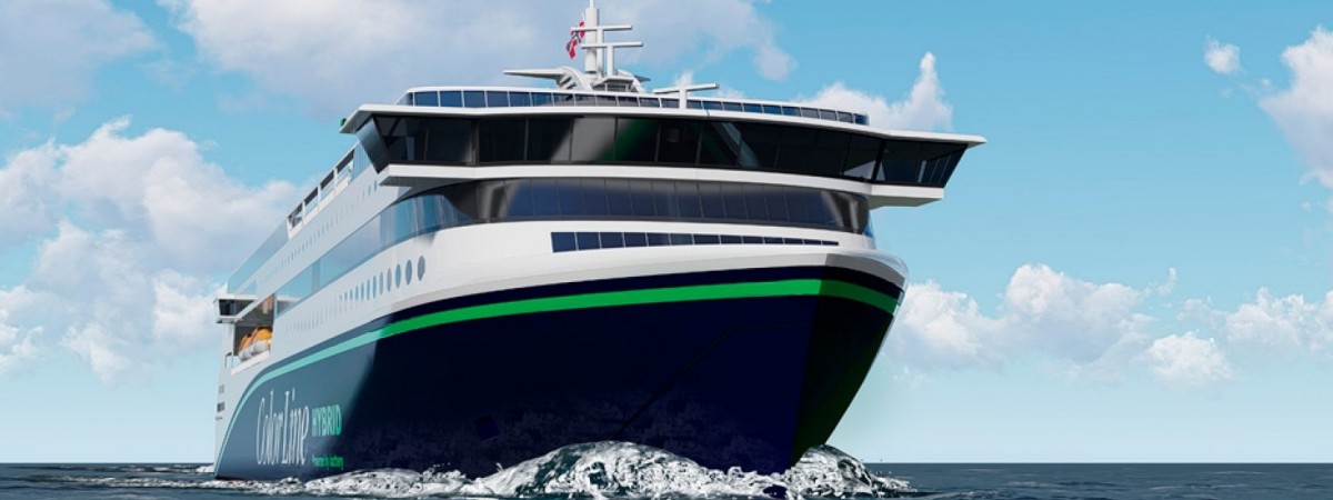 Hybrydowy kolos dla Norwegów. Budowa w gdyńskim porcie trwa