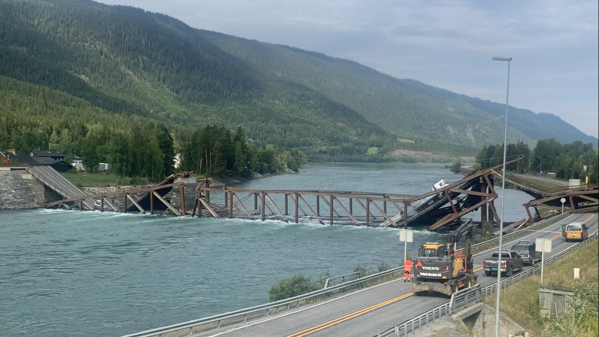 Kierowcy muszą poczekać. Zastępstwa dla mostu Tretten nie będzie w tym roku