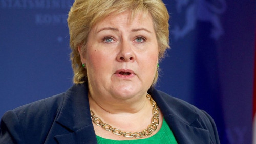 Erna Solberg: „Nie” dla kontroli Polski i Węgier nad funduszami z Norwegii