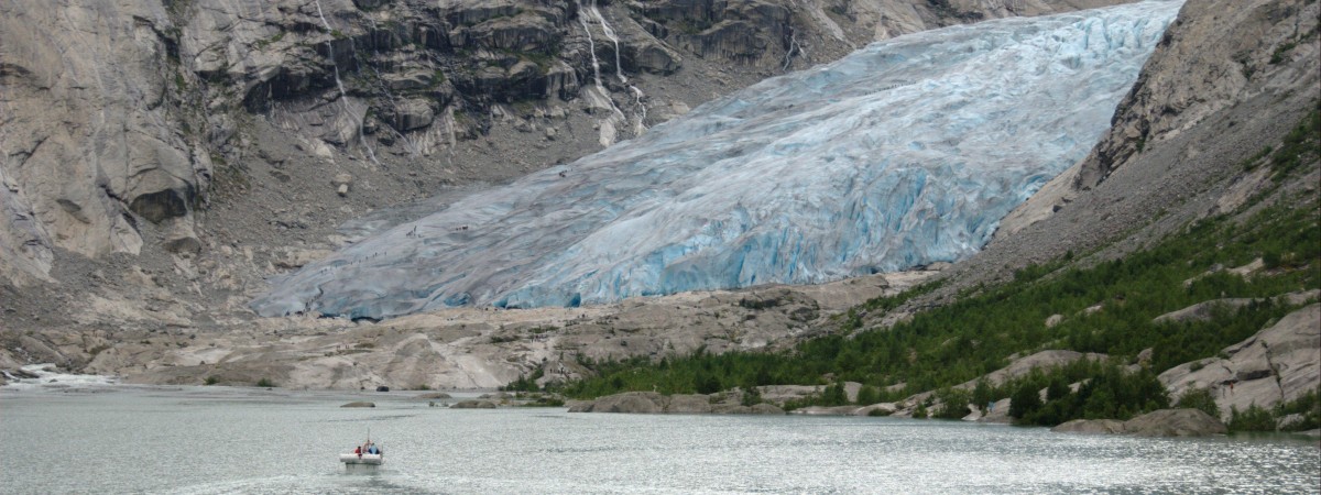 Znikające piękno Norwegii: 487 km kwadratowych lodu 