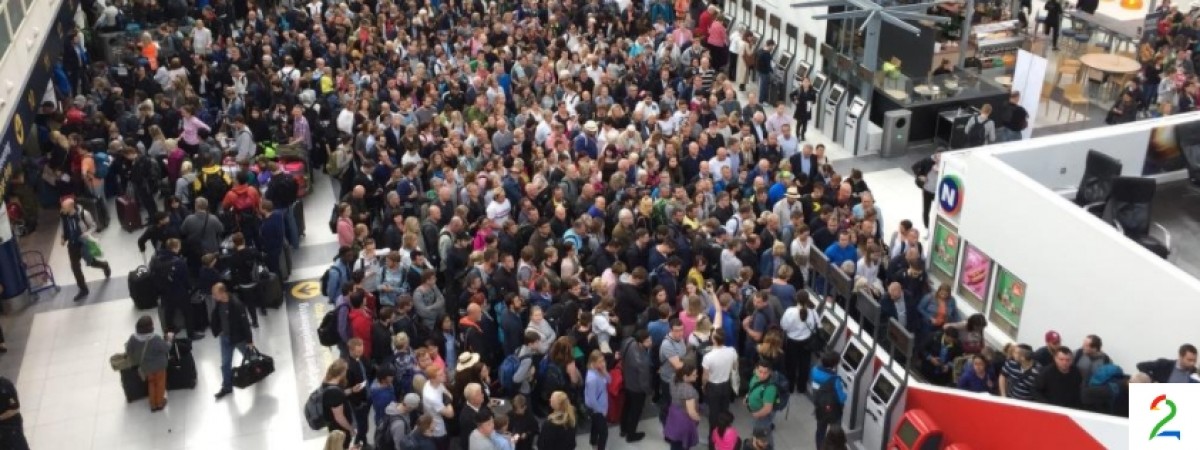 Bomba na lotnisku Bergen Flesland? Ruch wstrzymano, pasażerowie wściekli