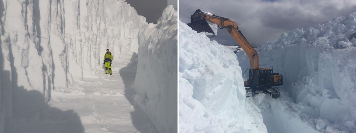 „Nigdy nie widzieliśmy takich opadów śniegu”: Norwegowie boją się powodzi roztopowych