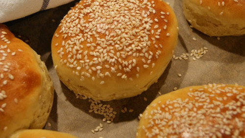 Bułki do hamburgerów