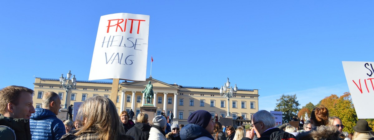 „Moje zdrowie, mój wybór”, czyli demonstracja w obronie pacjentów