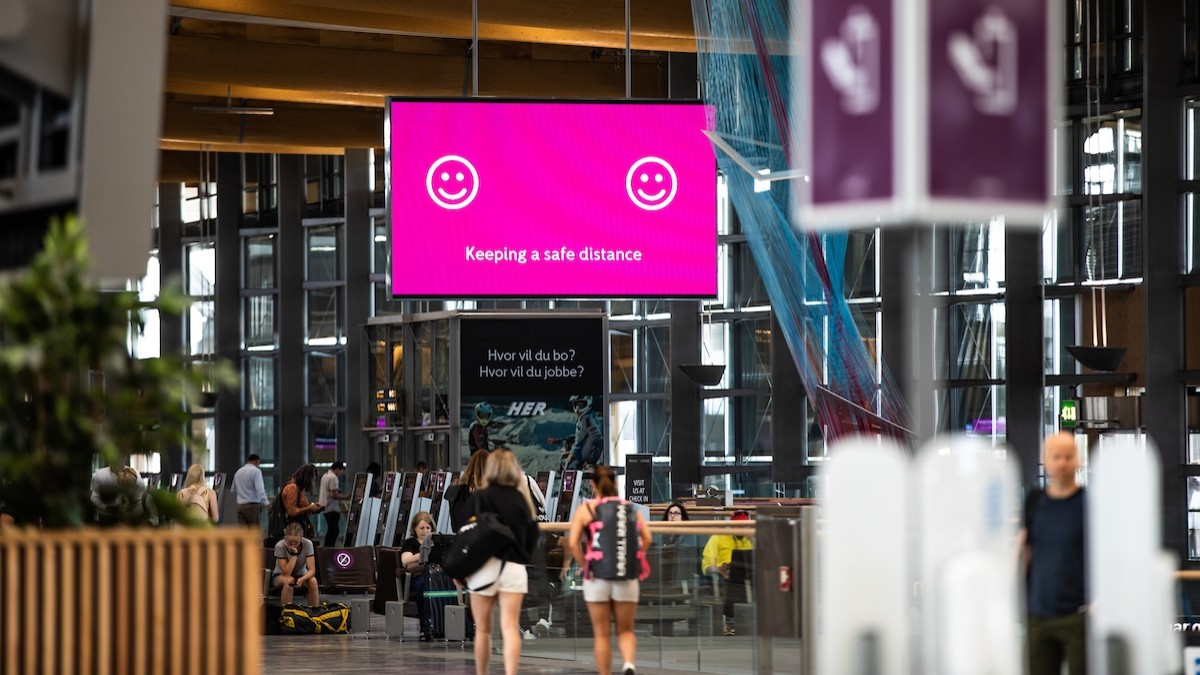 Rekord na norweskich lotniskach: takiej liczby pasażerów nie było od początku pandemii
