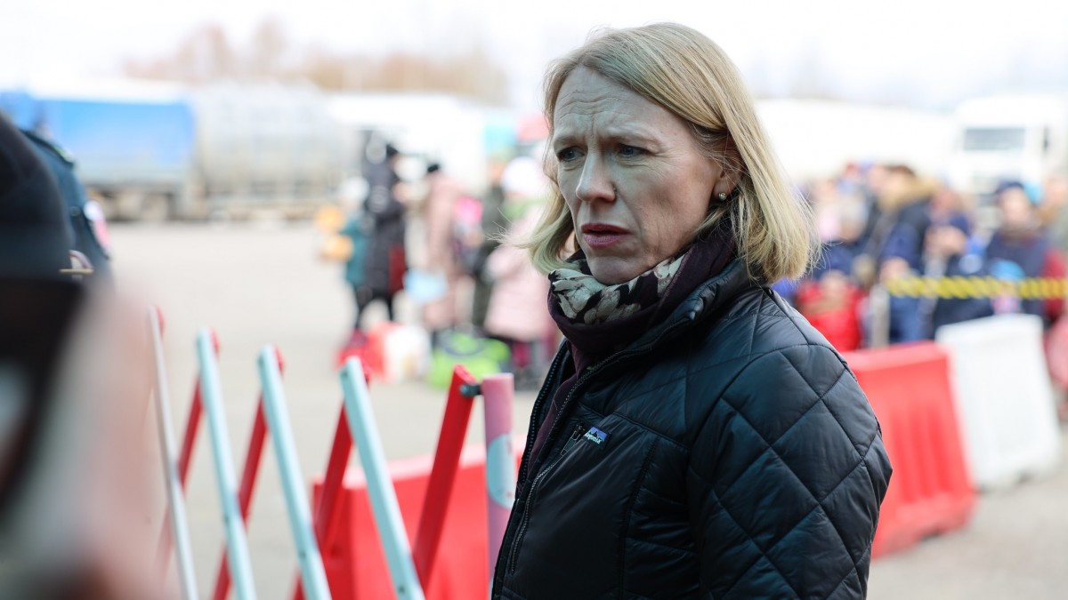 Szefowa norweskiego MSZ w Polsce. Odwiedziła przejście graniczne w Dorohusku