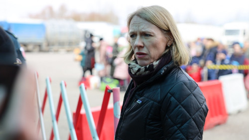 Szefowa norweskiego MSZ w Polsce. Odwiedziła przejście graniczne w Dorohusku