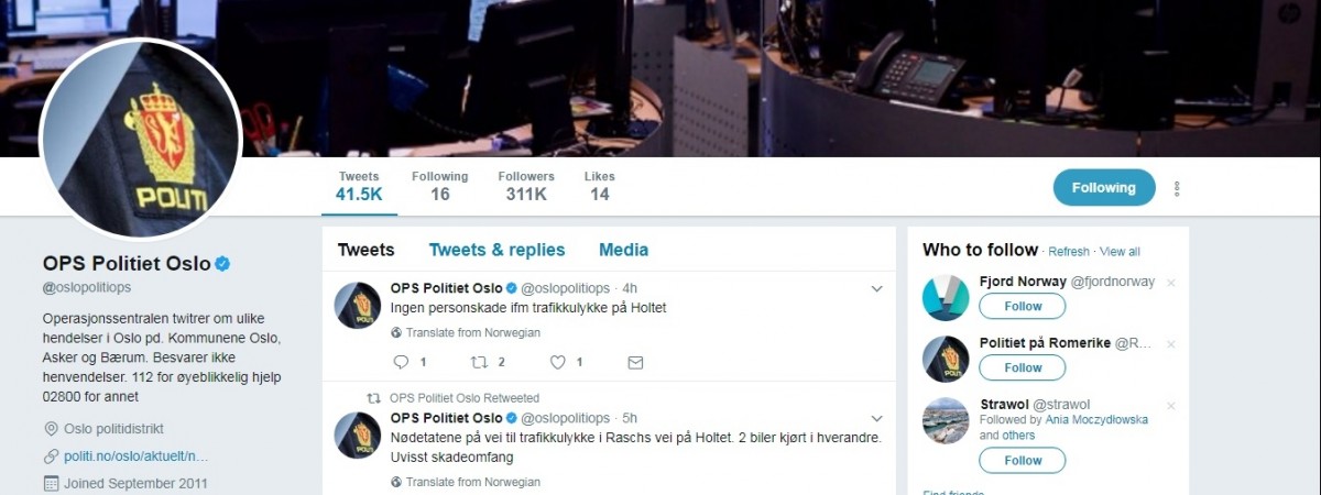 Policja przekroczyła granice? Koniec z żartami na Twitterze