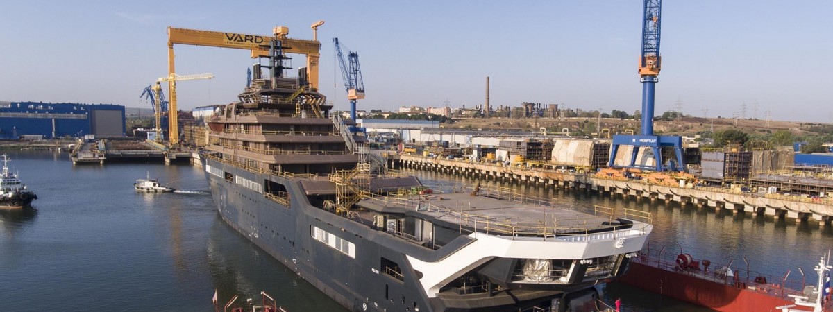 Luksus w parze z nauką: największy na świecie superjacht wypłynął do Norwegii. Są pierwsze zdjęcia