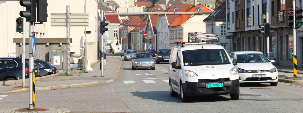 Mniejsze korki, większa frustracja kierowców. W centrum Bergen powstaną dwie bramki