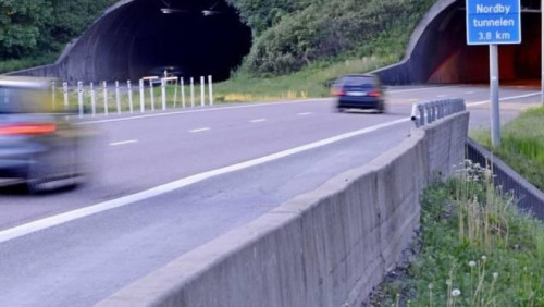Remont Nordbytunnelen na trasie E6: kierowcy tracą cierpliwość. Policja prosi o rozwagę
