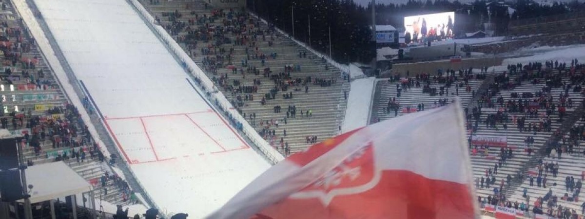 Biało-czerwone trybuny nie dodały skoczkom skrzydeł. W Oslo najlepszy znów Norweg
