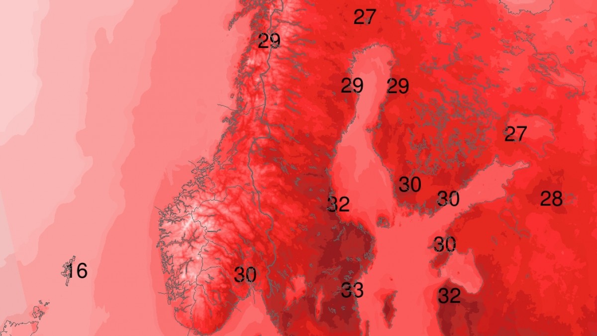 Nagroda za chłodny lipiec: 30-stopniowe upały na południu kraju