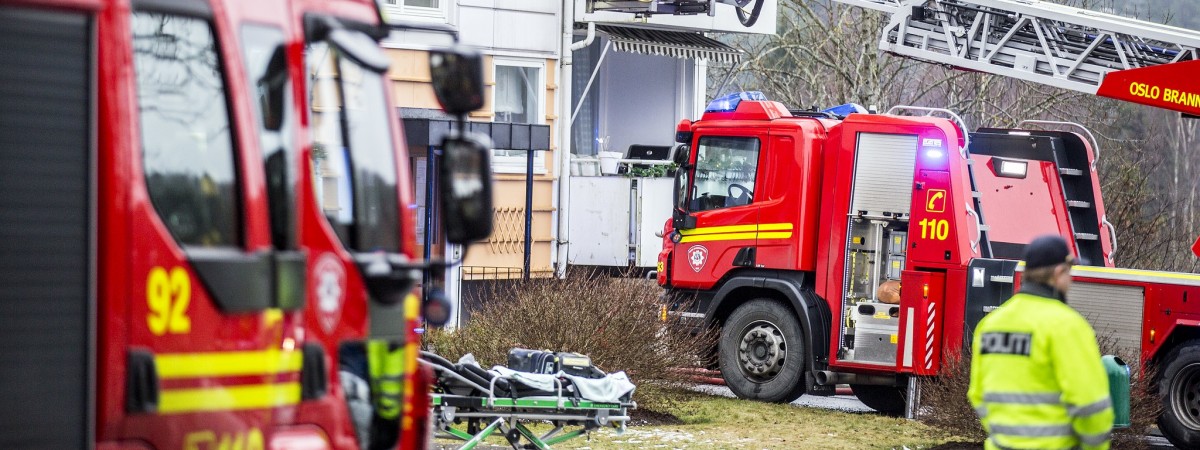 Oslo: jest podejrzany w sprawie pożaru bloku. Najprawdopodobniej chodziło o podpalenie