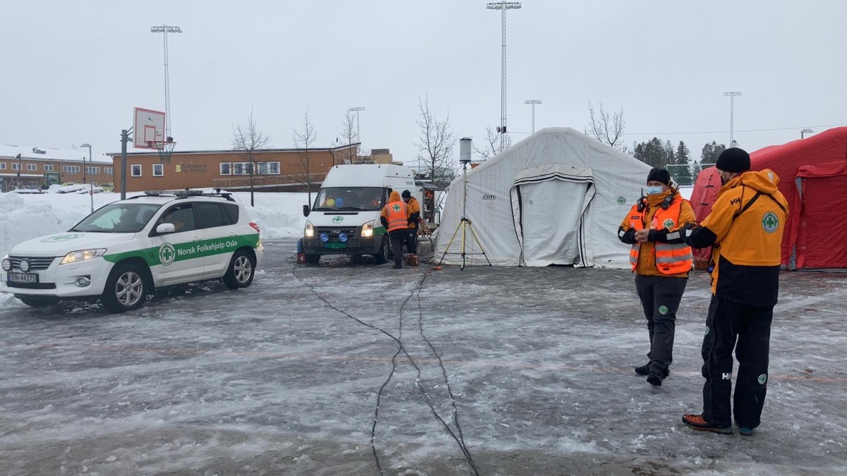 Trwa akcja ratunkowa w Gjerdrum: kolejne budynki zniszczone, służby ewakuują mieszkańców
