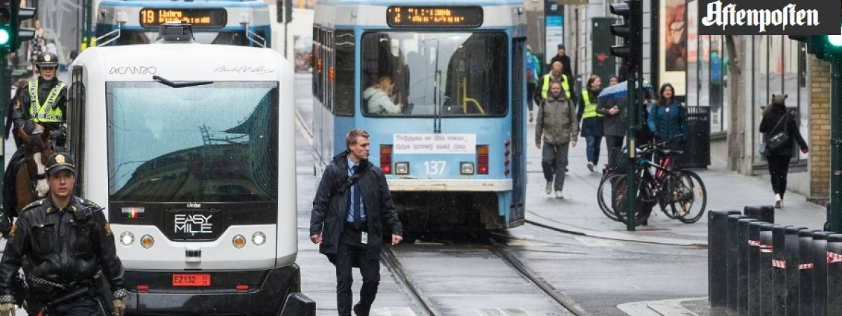 Rewolucja w komunikacji miejskiej? Elektryczne bezzałogowe autobusy wkrótce na ulicach Oslo