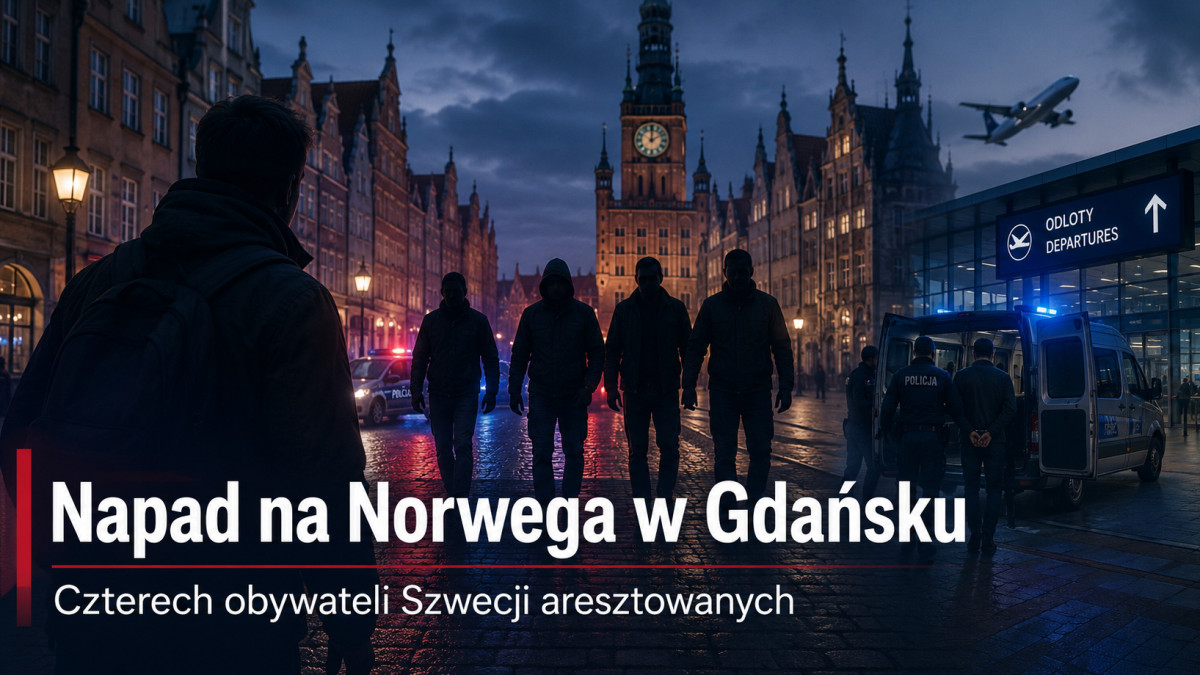 Four Swedish Citizens Arrested After Attack on Norwegian in Gdańsk