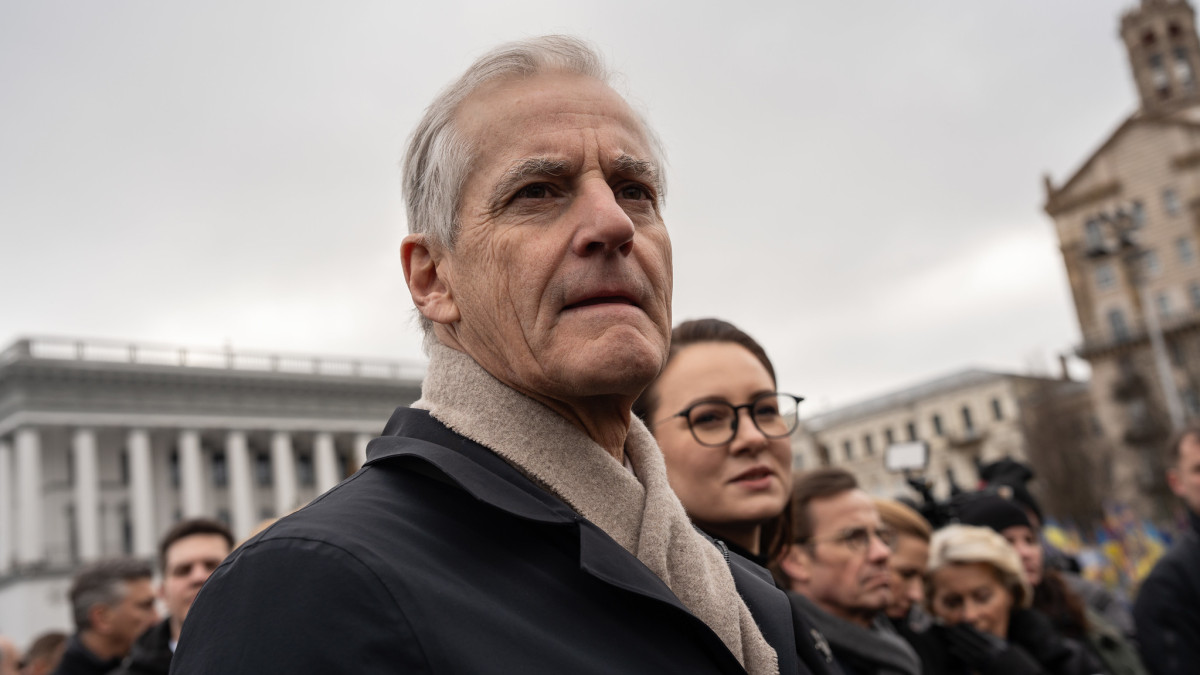 Støre in Kyiv on the Anniversary of the Russian Attack. Concrete Declarations Made