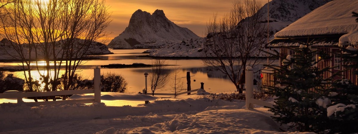 Białe święta w Norwegii? Tylko na Północy