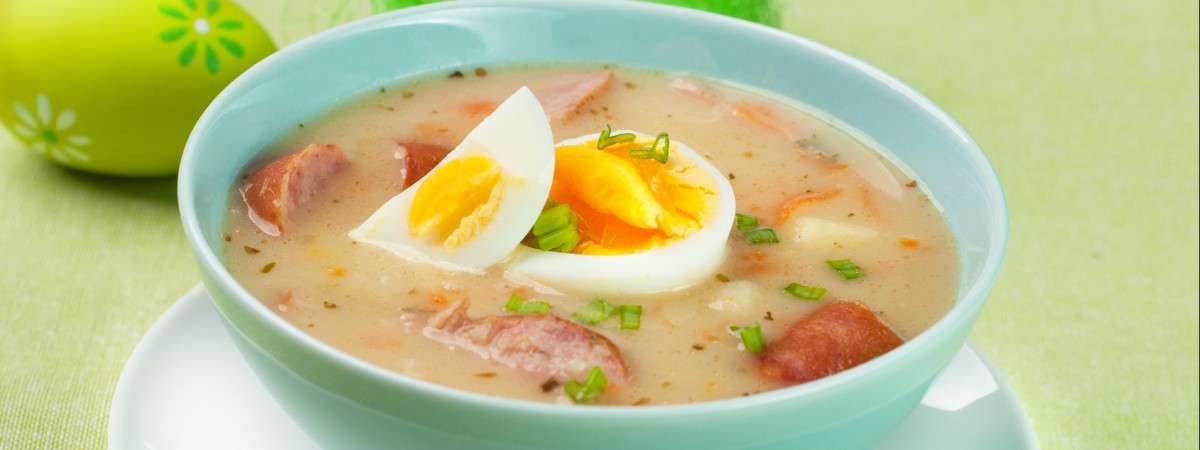 Wielkanocna propozycja –  aromatyczny żurek na domowym zakwasie 