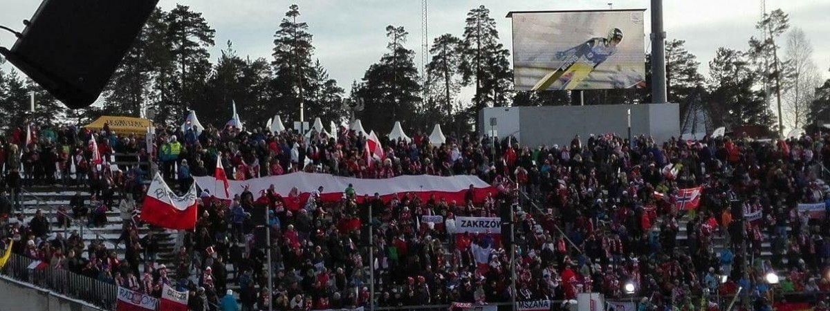 Biało-czerwona inwazja na Holmenkollen: Norwegowie doceniają doping naszych kibiców