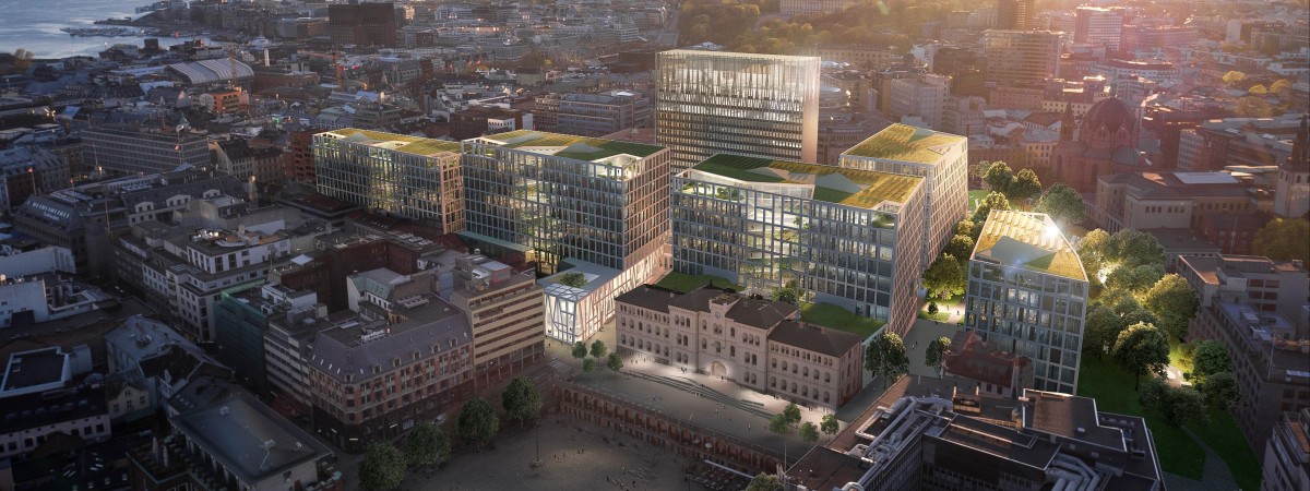 Las biurowców w centrum Oslo? Wybrane projekty regjeringskvartalet budzą sprzeciw polityków