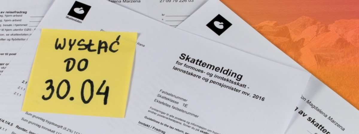 Nie zdążyłeś z rozliczeniem podatkowym w Norwegii?