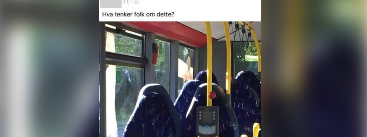 Zamiast pustych siedzeń autobusowych zobaczyli… kobiety w burkach 