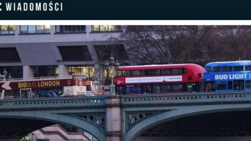 Atak w centrum Londynu. Są zabici i ranni
