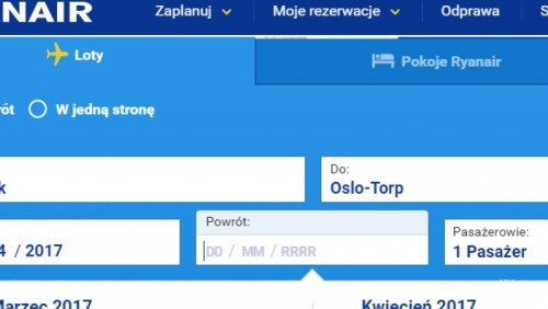 Tani początek kwietnia: Ryanairem polecimy z Gdańska za 13 złotych