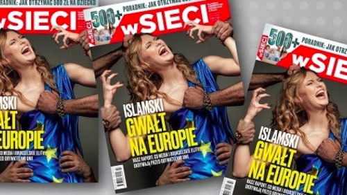„Rasistowska i ksenofobiczna Polska” – Norwegowie komentują kontrowersyjną okładkę „wSieci”