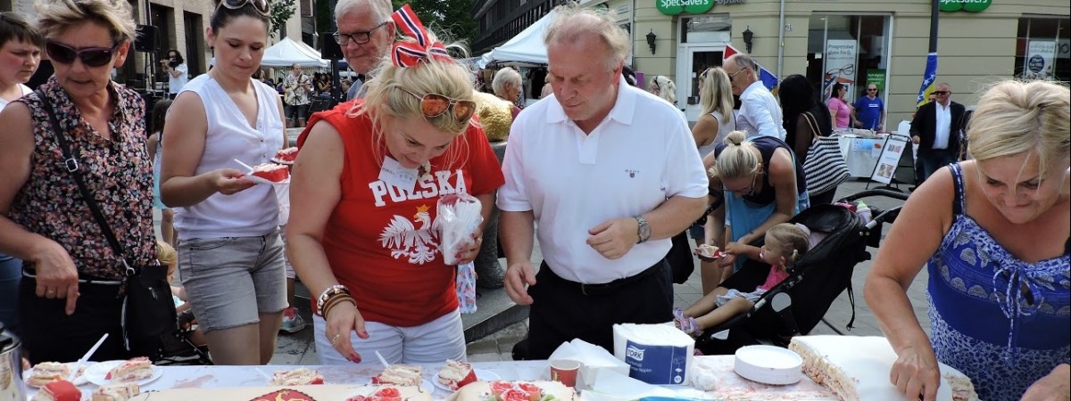 Dzień wielu kultur w Sarpsborgu. „Polska ulica” zaciekawiła Norwegów